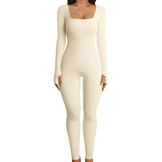 Women's Seamless Long Sleeve Shapewear, Yoga and Sports Bodysuits