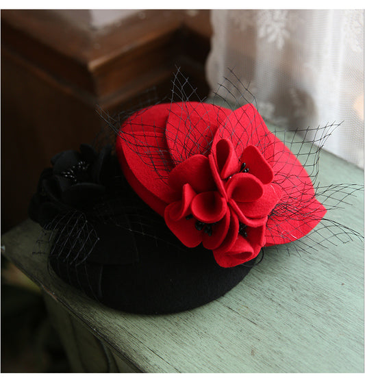 Women's Formal Woolen hats