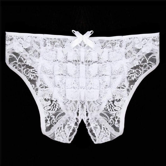 Sexy Lingerie: Cut Out Underwear Briefs, Lace See Through