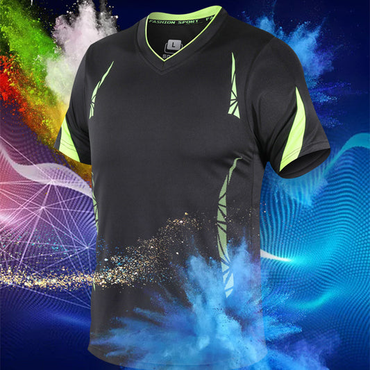 Running Sports Suit Men's Short Sleeve Shorts